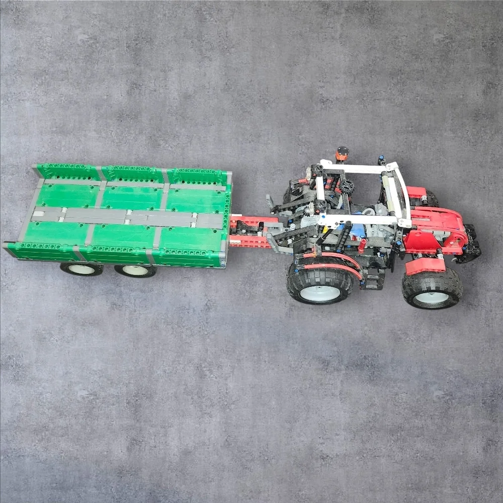 Lego Technic Tractor With Trailer